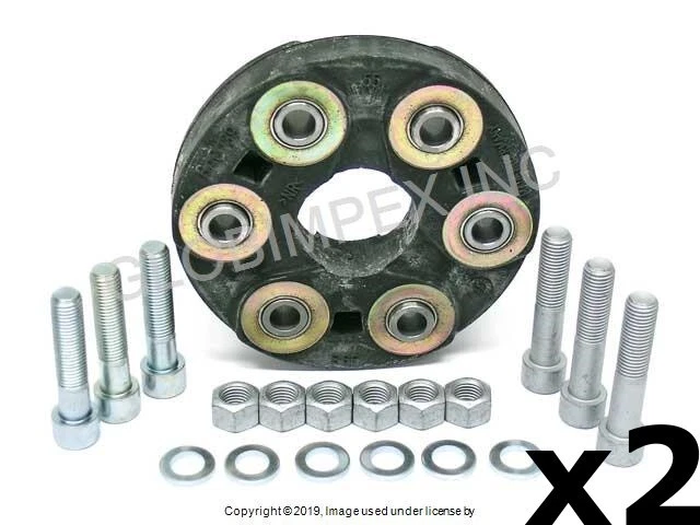 MERCEDES (1990-2003) Flex Disc Kit FRONT & REAR (2) FEBI BILSTEIN + WARRANTY Foto 1 de 1