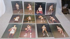 1972-73 NBA TRAIL BLAZERS  12 Player Team SeT  8x10  PHOTO CARDS Texaco PORTLAND