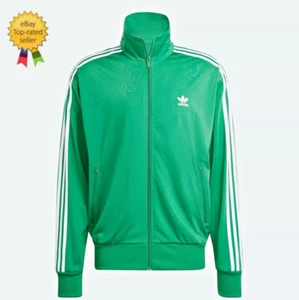 ADIDAS Men's ADICOLOR FIREBIRD TRACKTOP JACKET  IU0762 Green 🔸Asian Fit🔸 - Picture 1 of 9