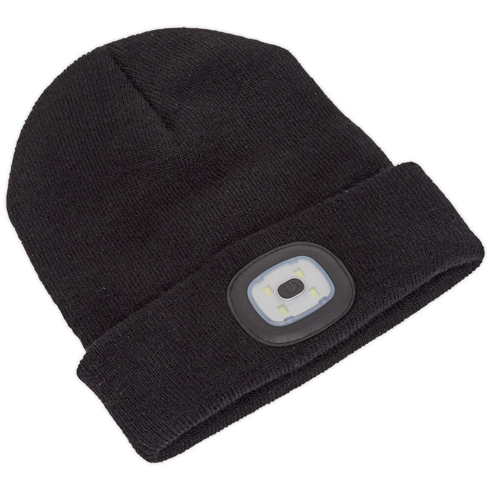 Sealey LED185 Gorro 4SMD LED Recargable USB - Imagen 1 de 1