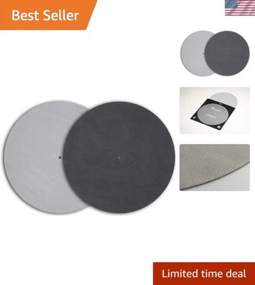 便携式皮革转盘垫 – 13.5 英寸用于改善声音和共振阻尼 — 第 1/4 张图片