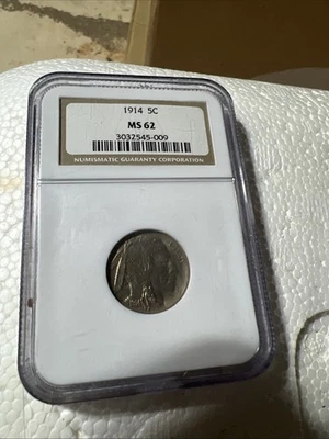 1914 Buffalo MS 62 NGC Graded - Image 1 of 2