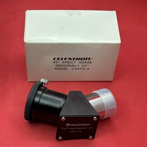 Celestron Erect Image 1.25" Diagonal - 45 Deg 94112-A. A1 in Box - Picture 1 of 5
