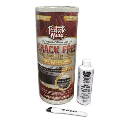 Protecto Wrap Crack Free Tile Floor Kit - Anti-fracture & Suppression 12" x 25' - Image 1 of 4