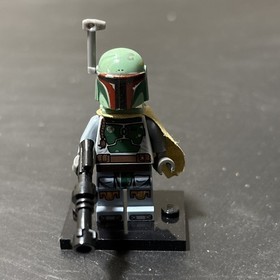 LEGO Star Wars Boba Fett Head w/ Beard Stubble SW0396 Minifigure