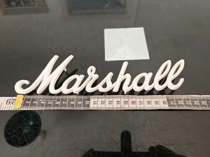 Vintage Original Marshall Logo Abzeichen Emblem Combo Gitarrenverstärker - Bild 1 von 6