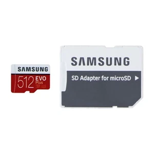 Samsung Evo Plus MicroSDXC UHS-I Memory Card with SD Adapter - 512GB - Picture 1 of 3