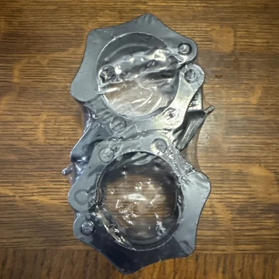 奥林匹克1-2英寸杠铃夹快速释放标准杆重量板2包 — 第 1/2 张图片