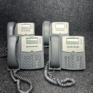 Cisco SPA504G Small Business VOIP IP POE Phone Charcoal Display 4 Lines - Picture 1 of 6