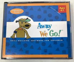 Away We Go! Skill-Building Software for Children 3 Discs 1999 VG CONDITION - Picture 1 of 9