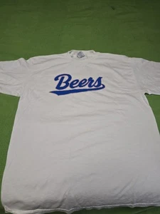 BASEketball Trey Parker Matt Stone 90’s BEERS shirt Movie Promo XL Vintage OG - Picture 1 of 11