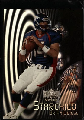 1999 SkyBox Metal Universe #17SC Brian Griese  Starchild - Image 1 of 2
