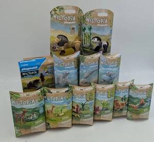PLAYMOBIL Wiltopia paquete 12 animales león panda tigre mono oso polar alpaca zoológico NUEVO - Imagen 1 de 10