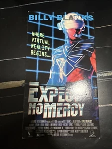 EXPECT NO MERCY VHS Rare Cult Sci-fi Billy Blanks - Imagen 1 de 4