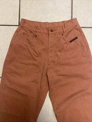 VTG 90s Rockies Jeans PINK/Salmon Women’s 30x34 High Rise Western Rodeo BAREBACK - Image 1 of 4