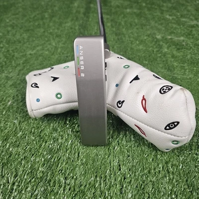 Left Handed PING PLD Anser 2 Satin Milled Blade Putter 35" w/Headcover LH Golf - Image 1 of 4
