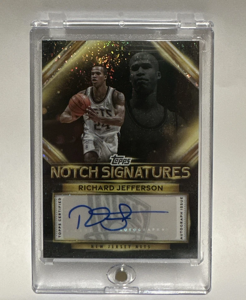 Autógrafo assinado 2025 Topps Richard Jefferson # TNS-RJ - Imagem 1 de 2