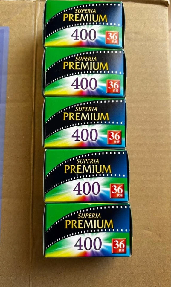 SUPERIA PREMIUM 135 FUJI Fujifilm 400 (36exp) 5Rolls Expired - Image 1 of 1