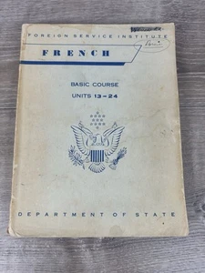 Foreign Service Insitute French Basic Course Units 13-24 1960 - Picture 1 of 6