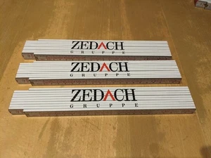 3x Zedach Gruppe, Zollstock, Meterstab - Bild 1 von 2