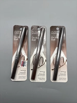 Lot of 3 ALMAY ON THE BALL Pen Eyeliner BROWN 209 NEW NIP SEALED - Image 1 of 2
