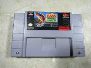 Cartuccia gioco vintage Bass Tournament Champions Super Nintendo SNES autentica - Foto 1 di 5