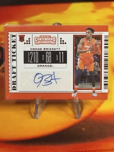 2019 Contenders Draft Picks Basketball Oshae Brissett Auto Rookie College Ticket
