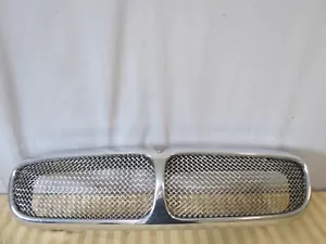 ✅ 04-07 Jaguar XJ8 XJR Front UPPER Radiator Bumper Grille Chrome w Emblem OEM - Picture 1 of 8