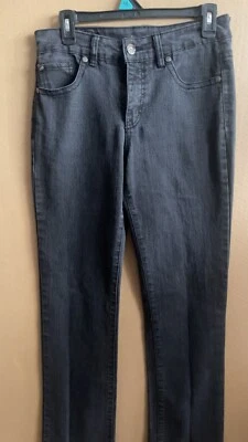 WOMEN'S CODE BLEU BOOTCUT JEANS SIZE 6 BLACK - Image 1 of 2