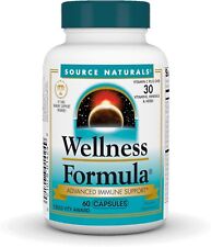 Source Naturals Wellness Formula Bio-Aligned Vitamins 60 Capsules Exp 07/2025
