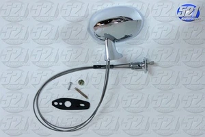 Espejo deportivo LH cromado para 70-76 Dart Duster Demon 70 Coronet RoadRunner Mopar - Imagen 1 de 5