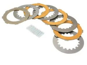 Juego de placas de embrague Vespa PX 125 - 200 Cosa corchos, -MALOSSI SPORT- aceros y pulverizadores... - Imagen 1 de 1