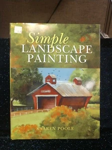 Kaaren Poole Simple Landscape Painting HC DJ How to Paint Landscape Painting - Picture 1 of 10