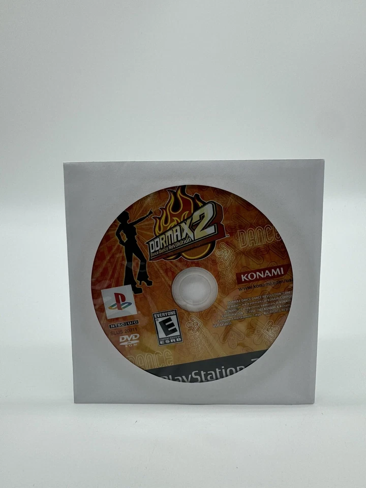 DDRMAX2: Dance Dance Revolution Max (Sony PlayStation 2, 2003) Disc Only Tested - Image 1 of 1