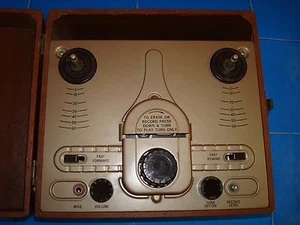 Vintage Sears Silvertone Reel to Reel Tape Recorder - 6070 -Shure Brothers CA91C - Picture 1 of 12