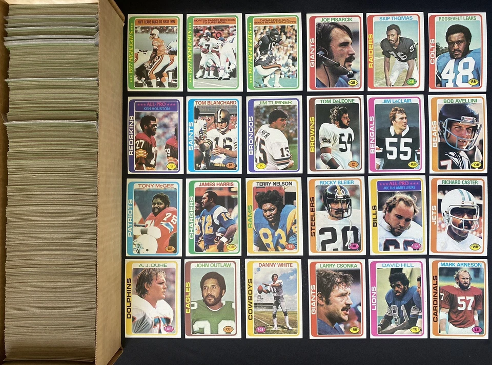 1978 Topps - Football Cards - #177-352 - Complete Your Set - You U Pick - Image 1 of 1