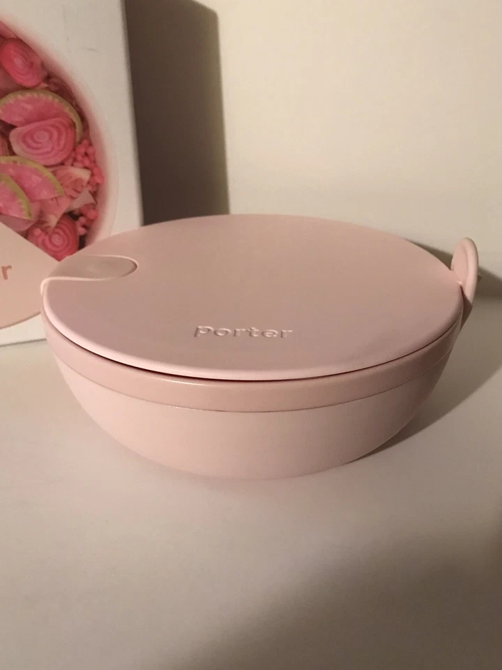 W&P Porter Bowl Lunch Container w/ Protective Non-slip One Size Blush