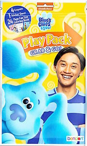NEW Blue's Clues Grab & Go Play Pack - Yellow Cover - Party Favor, Gift, Event