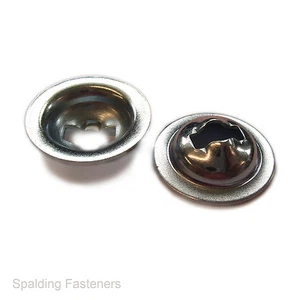 Imperial verzinkte Stahl Lockheed Bremsbacken Niederhalter Unterlegscheiben - Bild 1 von 1