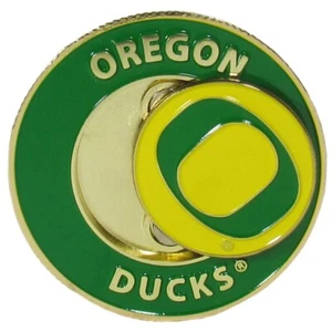 Oregon Ducks 1.75" Diameter Team Logo Coin Golf Ball Marker NCAA Licensed - Picture 1 of 3