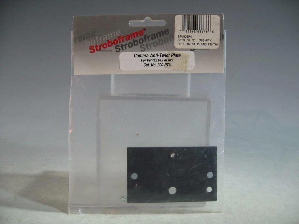Stroboframe Camera Anti-Twist Plate For Pentax 645 or 6 X 7 Cat No 300-PTX #U - Image 1 of 1