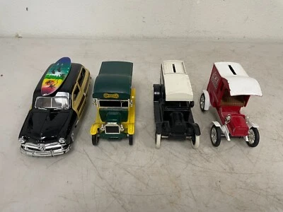 Lot ERTL 1905 1913 Ford Diecast Banks + Gearbox Crayola Truck - Image 1 of 4