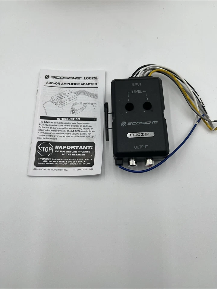 Adaptador amplificador Scosche LOC2SL Foto 1 de 4