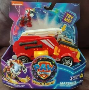 Paw Patrol The Mighty Movie Marshall Fire Truck New - Picture 1 of 6