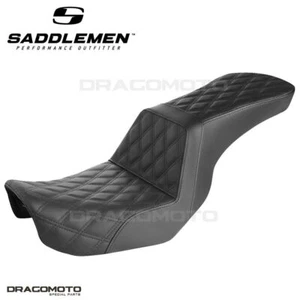 SELLA HARLEY DYNA / GLIDE SADDLEMEN Step-Up 806-04-195 - Picture 1 of 3