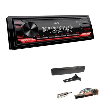 JVC KD-X282DBT Auto Radio Bluetooth DAB+ USB für Ford Puma 1997-2002 schwarz - Bild 1 von 4
