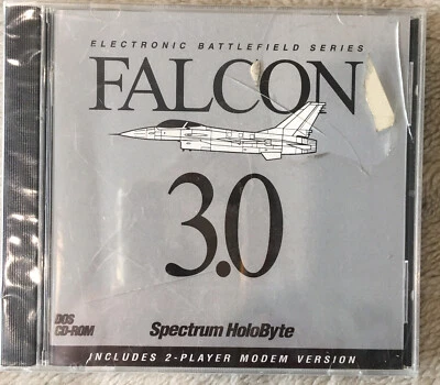 Video Game PC Falcon 3.0 Electronic Battlefield Series For DOS NEW Sealed - Image 1 of 4