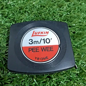 Vintage Lufkin Tape Measure Pee Wee 3m/10'' - Black - Picture 1 of 4