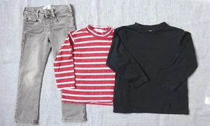 Lot Of Boy's Clothing 1 Pant 2 T-Shirts IKKS/EDEIS/OKÄDI Size 3 Years - Picture 1 of 8