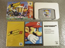Bomberman 64 Nintendo 64 N64 Complete in Box Manual Inserts CIB Authentic